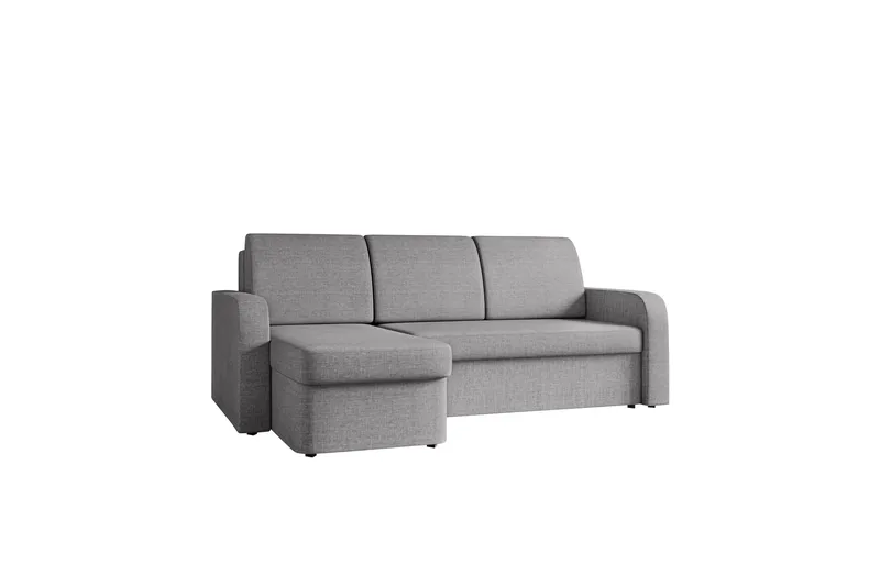 Hardev Bäddsoffa med Divan 3-sits, Grå