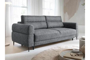 Hawara Bäddsoffa 2-sits - Grå - Möbler - Soffa - Bäddsoffa - 2 sits bäddsoffa