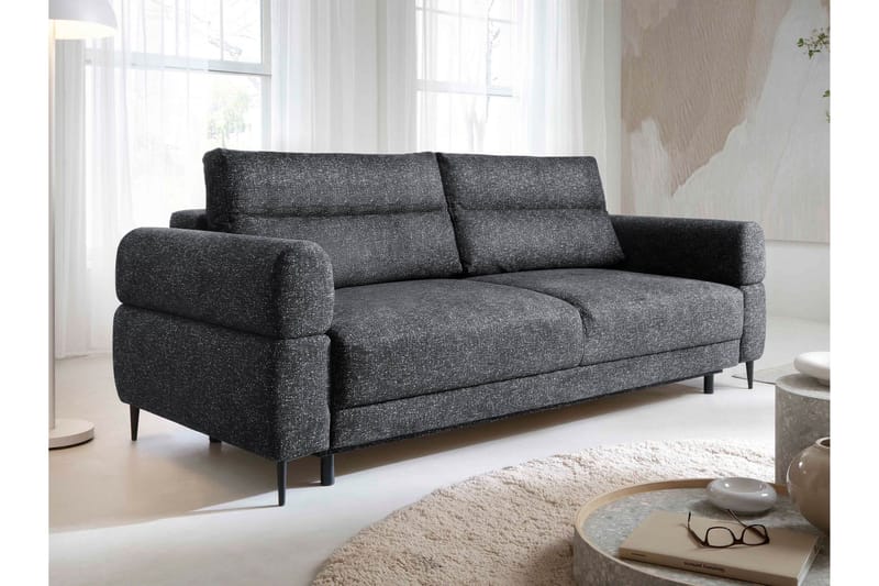 Hawara Bäddsoffa 2-sits - Grå - Möbler - Soffa - Bäddsoffa - 2 sits bäddsoffa