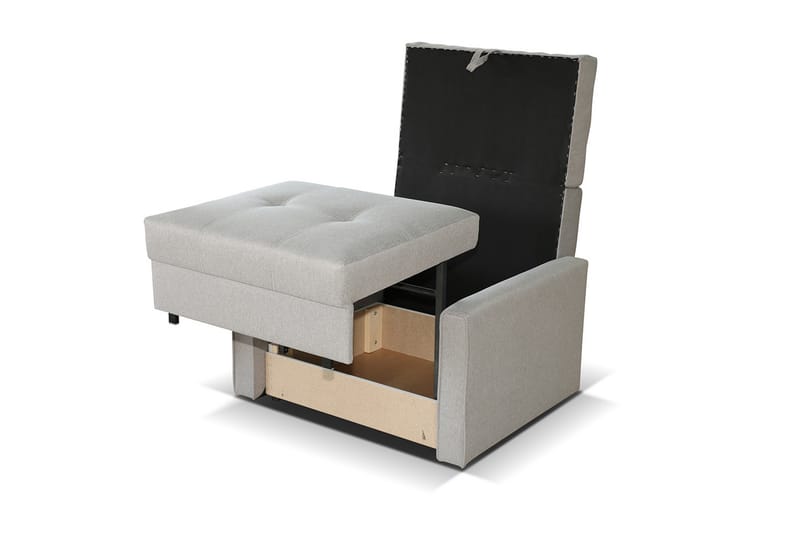 Hedensö Bäddsoffa - Beige - Möbler - Soffa - Bäddsoffa - Bäddsoffa längsbäddad
