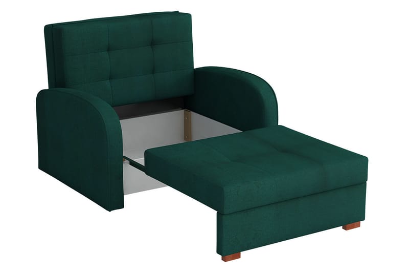 Hedensö Bäddsoffa - Grön/Blå - Möbler - Soffa - Bäddsoffa - Bäddsoffa längsbäddad