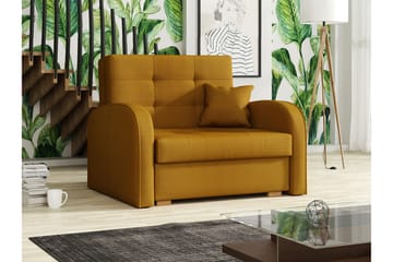Hedensö Bäddsoffa - Gul - Möbler - Soffa - Bäddsoffa - Framåtbäddad bäddsoffa