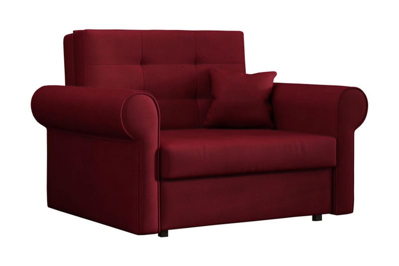 Hedensö Bäddsoffa - Röd - Möbler - Soffa - Bäddsoffa - Bäddsoffa längsbäddad