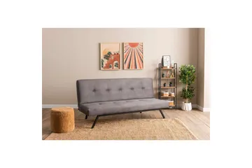 Hetalia Bäddsoffa 3-sits - Grå - Möbler - Soffa - Bäddsoffa - 3 sits bäddsoffa