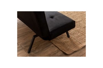 Hetalia Bäddsoffa 3-sits - Svart - Möbler - Soffa - Bäddsoffa - 3 sits bäddsoffa