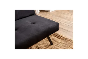 Hetalia Bäddsoffa 3-sits - Svart - Möbler - Soffa - Bäddsoffa - 3 sits bäddsoffa