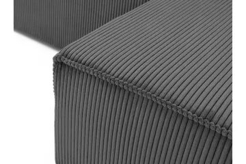 Hobson Bäddsoffa 3-sits i Plysch - Brun - Möbler - Soffa - Bäddsoffa - 3 sits bäddsoffa