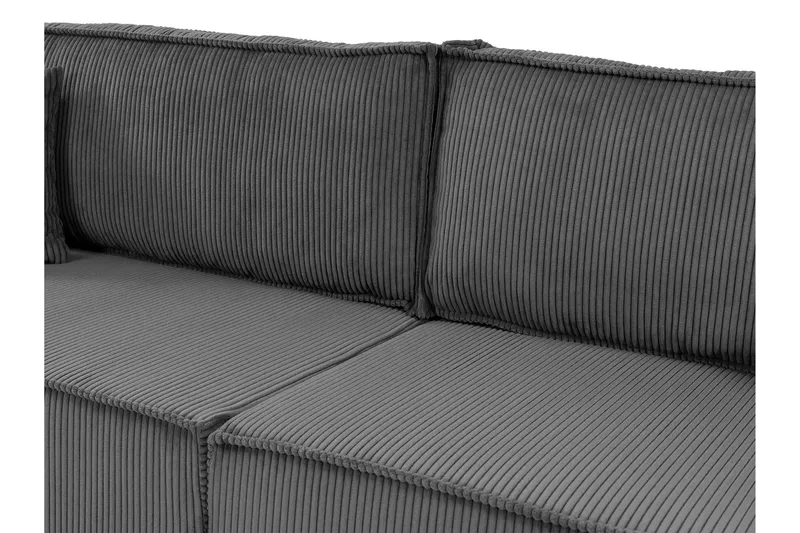 Hobson Bäddsoffa 3-sits i Plysch - Beige - Möbler - Soffa - Bäddsoffa - 3 sits bäddsoffa