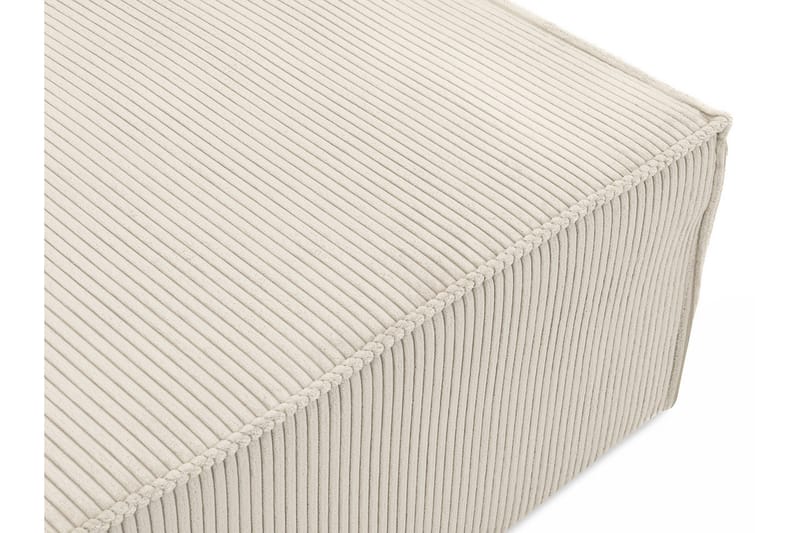 Hobson Bäddsoffa med Divan 3-sits i Plysch - Beige - Möbler - Soffa - Bäddsoffa - Bäddsoffa divan