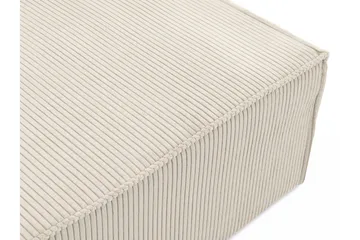 Hobson Bäddsoffa med Divan 3-sits i Plysch - Grå - Möbler - Soffa - Bäddsoffa - Bäddsoffa divan