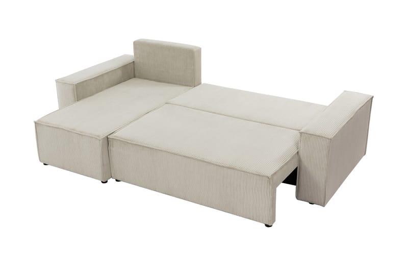 Hobson Bäddsoffa med Divan 3-sits i Plysch - Brun - Möbler - Soffa - Bäddsoffa - Bäddsoffa divan