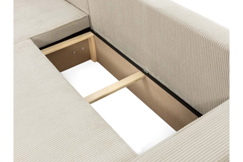 Hobson Bäddsoffa med Divan 3-sits i Plysch - Brun - Möbler - Soffa - Bäddsoffa - Bäddsoffa divan