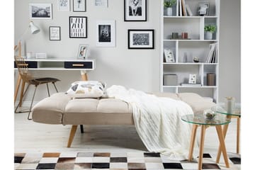 Ingaro Bäddsoffa 182 cm - Beige - Möbler - Soffa - Bäddsoffa - Bäddsoffa längsbäddad