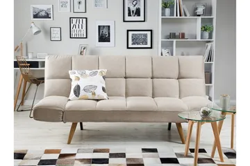 Ingaro Bäddsoffa 182 cm - Beige - Möbler - Soffa - Bäddsoffa - Bäddsoffa längsbäddad