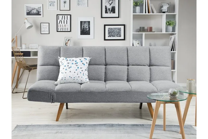 Ingaro Bäddsoffa 182 cm - Grå - Möbler - Soffa - Bäddsoffa - Bäddsoffa längsbäddad