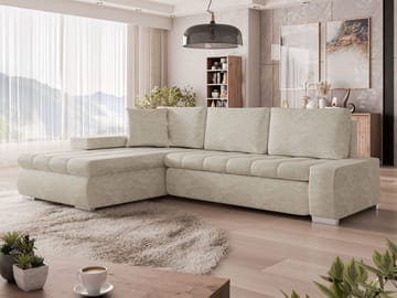Irja 3-sits Divansoffa Vänster - Möbler - Soffa - Bäddsoffa - Hörnbäddsoffa