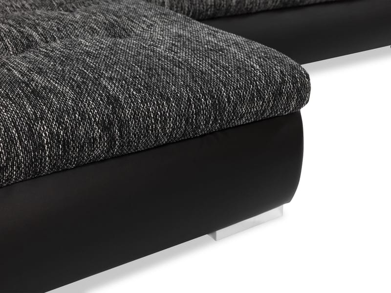 Irja 4-sits Bäddsoffa med divan Vänstervänd - Mörkgrön - Möbler - Soffa - Bäddsoffa - Bäddsoffa längsbäddad