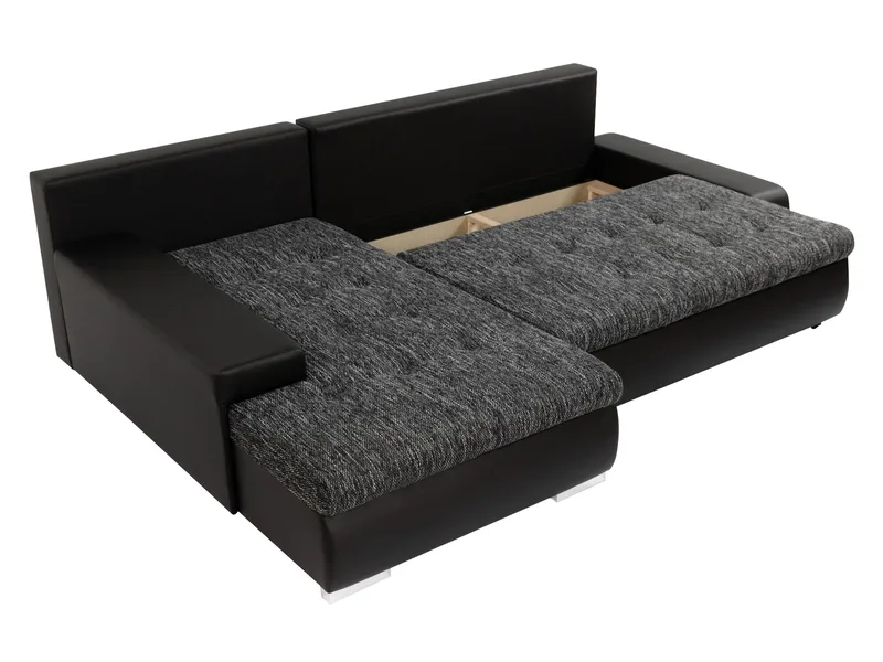 Irja 4-sits Bäddsoffa med divan Vänstervänd - Mörkgrön - Möbler - Soffa - Bäddsoffa - Bäddsoffa längsbäddad