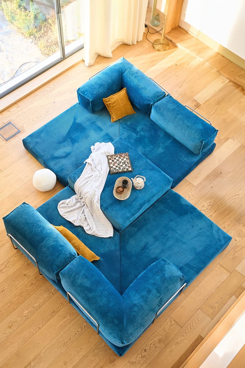 Jenor 4-sits Hörnbäddsoffa - Möbler - Soffa - Bäddsoffa - Hörnbäddsoffa
