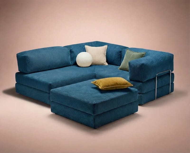 Jenor 4-sits Hörnbäddsoffa - Möbler - Soffa - Bäddsoffa - Hörnbäddsoffa