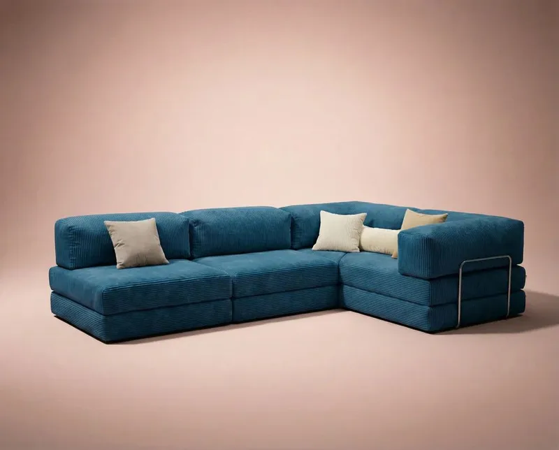 Jenor 4-sits Hörnbäddsoffa