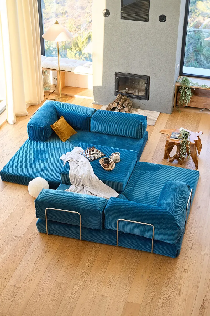 Jenor 4-sits Hörnbäddsoffa - Möbler - Soffa - Bäddsoffa - Hörnbäddsoffa