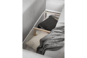 Kamli Bäddsoffa m. Divan med Förvaring - Turkos - Möbler - Soffa - Bäddsoffa - Bäddsoffa längsbäddad