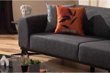 Kapri Bäddsoffa 4-sits - Antracit - Möbler - Soffa - Bäddsoffa - 4 sits bäddsoffa