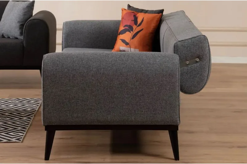 Kapri Bäddsoffa 4-sits - Ljusgrå - Möbler - Soffa - Bäddsoffa - 4 sits bäddsoffa