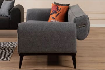 Kapri Bäddsoffa 4-sits - Ljusgrå - Möbler - Soffa - Bäddsoffa - 4 sits bäddsoffa