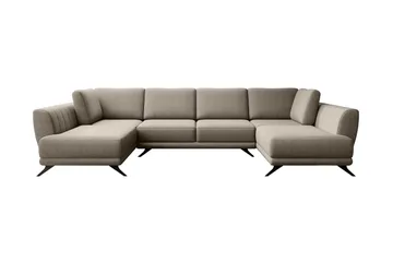 Katun Bäddsoffa Dubbelschäslong - Beige - Möbler - Soffa - Bäddsoffa - Bäddsoffa längsbäddad