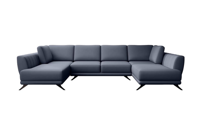 Katun Bäddsoffa Dubbelschäslong - Grå - Möbler - Soffa - Bäddsoffa - Bäddsoffa längsbäddad