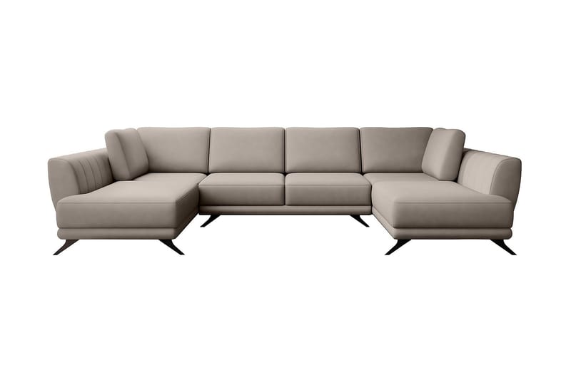 Katun Bäddsoffa Dubbelschäslong, Ljusbeige