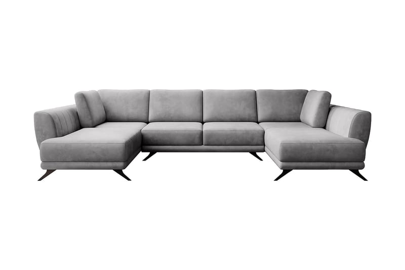 Katun Bäddsoffa Dubbelschäslong - Ljusgrå - Möbler - Soffa - Bäddsoffa - Bäddsoffa längsbäddad