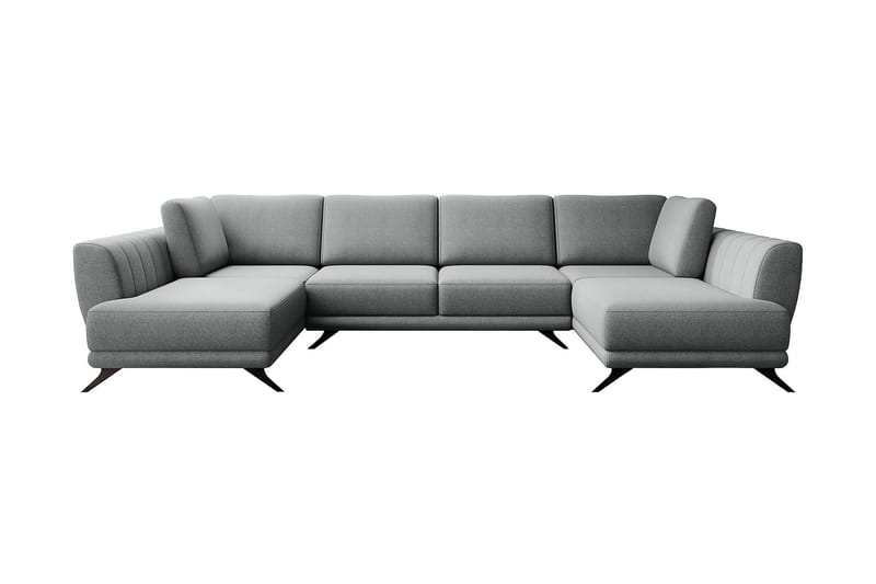 Katun Bäddsoffa Dubbelschäslong - Ljusgrå - Möbler - Soffa - Bäddsoffa - Bäddsoffa längsbäddad