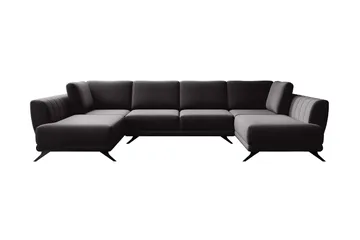 Katun Bäddsoffa Dubbelschäslong - Mörkbrun - Möbler - Soffa - Bäddsoffa - Bäddsoffa längsbäddad