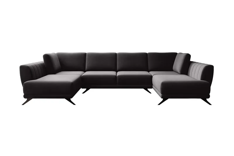 Katun Bäddsoffa Dubbelschäslong - Mörkbrun - Möbler - Soffa - Bäddsoffa - Bäddsoffa längsbäddad