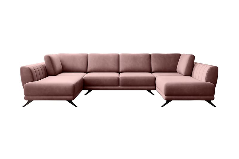 Katun Bäddsoffa Dubbelschäslong, Rosa