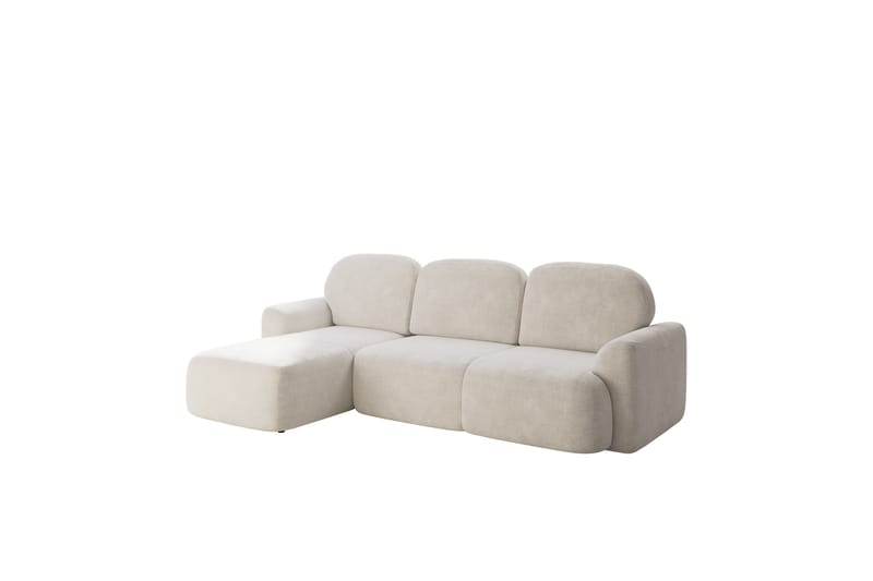 Korfu Bäddsoffa m. Divan 3-sits - Beige - Möbler - Soffa - Bäddsoffa - Bäddsoffa divan
