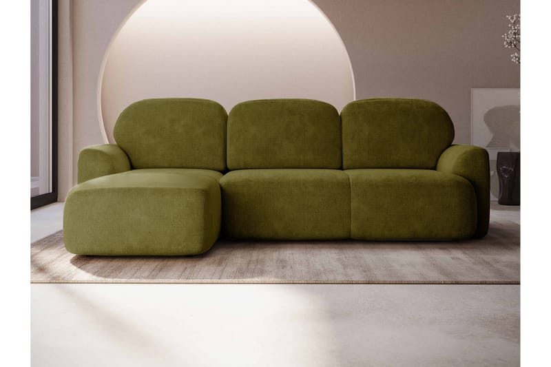Korfu Bäddsoffa m. Divan 3-sits - Beige - Möbler - Soffa - Bäddsoffa - Bäddsoffa divan