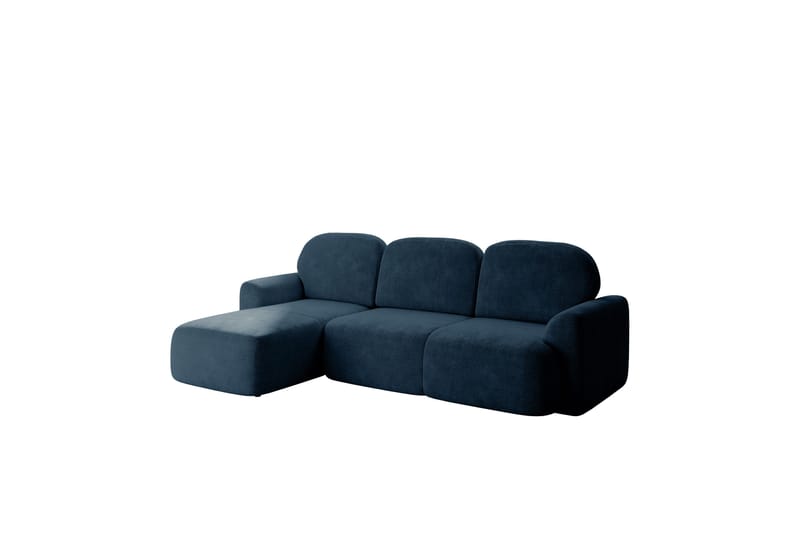 Korfu Bäddsoffa m. Divan 3-sits - Blå - Möbler - Soffa - Bäddsoffa - Bäddsoffa divan