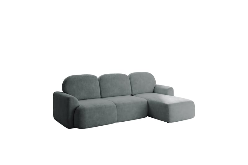 Korfu Bäddsoffa m. Divan 3-sits - Brun - Möbler - Soffa - Bäddsoffa - Bäddsoffa divan
