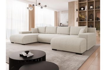 Krysen Bäddsoffa Dubbeldivan 4-sits - Beige - Möbler - Soffa - Bäddsoffa - Bäddsoffa divan