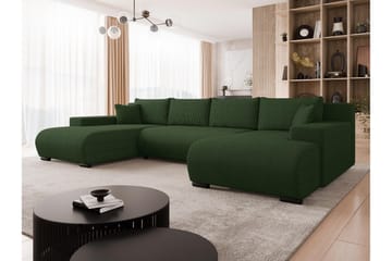 Krysen Bäddsoffa Dubbeldivan 4-sits - Grön - Möbler - Soffa - Bäddsoffa - Bäddsoffa divan