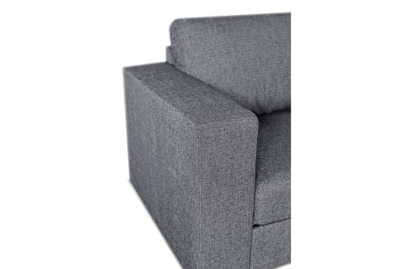 Leo Bäddsoffa 3-sits med Schäslong Höger - Grå - Möbler - Soffa - Bäddsoffa - Bäddsoffa divan