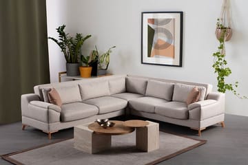 Lepinas 6-sits Hörnsoffa - Möbler - Soffa - Bäddsoffa - Bäddsoffa längsbäddad