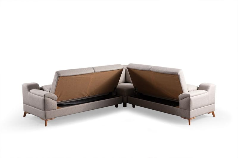Lepinas 6-sits Hörnsoffa - Möbler - Soffa - Bäddsoffa - Bäddsoffa längsbäddad