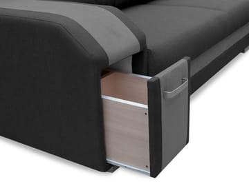 Lesley 4-sits Hörnbäddsoffa med förvaring - Möbler - Soffa - Bäddsoffa - Hörnbäddsoffa