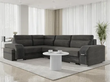 Lesley 4-sits Hörnbäddsoffa med förvaring - Möbler - Soffa - Bäddsoffa - Hörnbäddsoffa