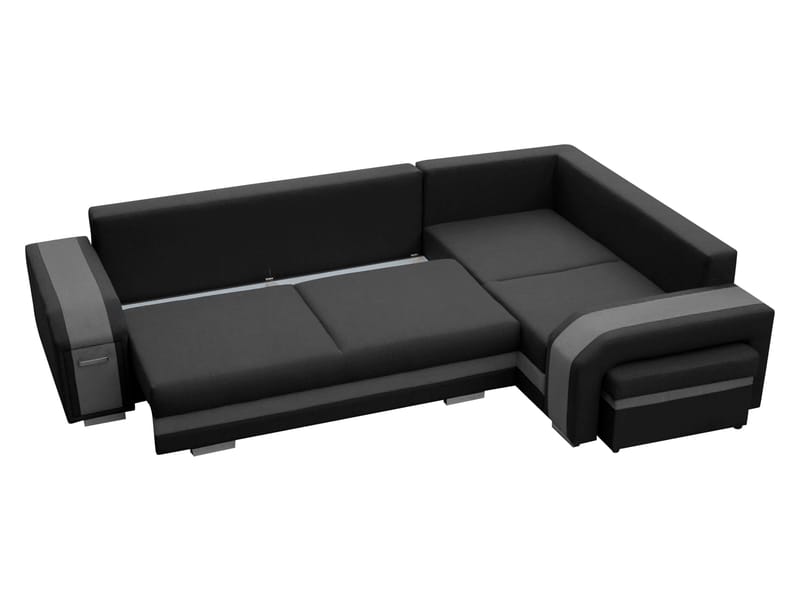 Lesley 4-sits Hörnbäddsoffa med förvaring - Möbler - Soffa - Bäddsoffa - Hörnbäddsoffa